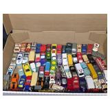 Box of Vintage Toy Cars