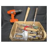 Box of Misc Hand Tools
