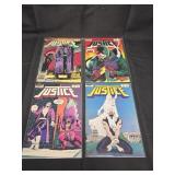 Marvel New Universe Justice Comic Books (4)