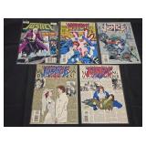 Marvel Justice Comic Books (5)