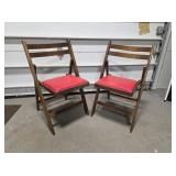 Wooden Folding Chairs