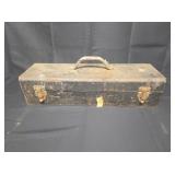 Vintage Metal Toolbox w/ Tools
