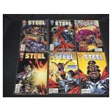 DC Comics Steel Comic Books (6)