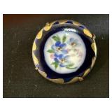 Vintage Victorian Painted Pin