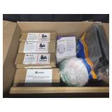 Box of Smoke / CO Detectors, A/C Covers