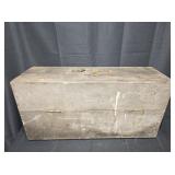 Vintage Wooden Machinists Toolbox