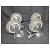 Large Hard Caster Wheels