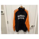 Harley Davidson Shirt w/Zipper Long Sleeve