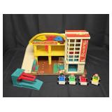 Vintage Fisher Price Parking Ramp