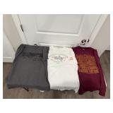 (3) Harley Davidson T-Shirts Size XL