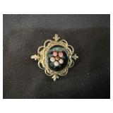 Vintage Floral Pin