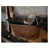 Copper Boiler / Wash Tub w/ Contents