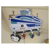 Canadiana Boat Key Rack w/ Key Rings