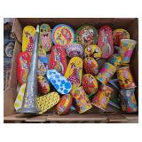 Vintage Tin Party Noisemakers