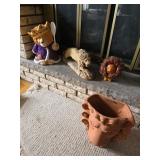 Lion Dï¿½cor & Planter