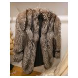 Silver Fox Fur Coat