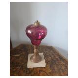 Glass Oil Lamp