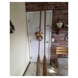 8ft Long Wooden Oars