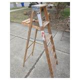 6ft Wooden Step Ladder