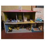 Marx Tin Litho Dollhouse