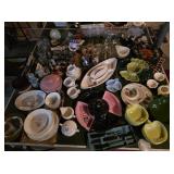 Stoneware Crock, Bar Glasses, Other Glassware