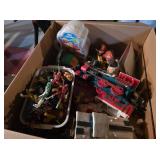 Box of Kids Toys / Figurines