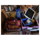 Boxes of Kids Toys