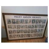 Poczet Krolow Polskich Wall Art