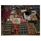 Vintage Tree Ornaments, China, Etc