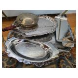 Silver Plate Serving Trays