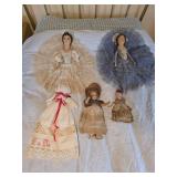 Antique Boudoir Dolls