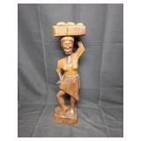 Carved Wooden Folk Art Figure