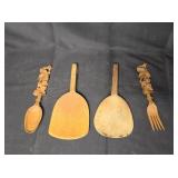 Carved Wooden Utensils