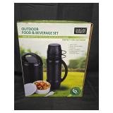 6 Piece Outdoor Food and Beverage Set