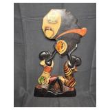 Carved African Wood Sculpture