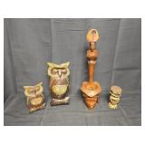 Carved Wooden Figures