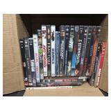 Box of DVDs