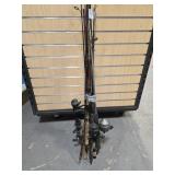 Group of Fishing Poles
