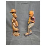 Wooden Folk Art Figurines