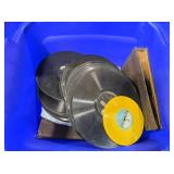 Bin of Vintage Records