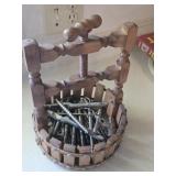 Nut Crackers & Basket