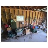 Contents of Side Garage Wall / Floor