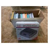 VHS Tapes & Tape Rewinder