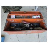 Toolbox w/ Hand Planes, Drills, Etc