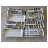 Vintage Aluminum Ice Cube Trays