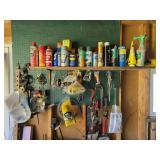 Contents of Garage Wall and Shelf