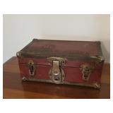 Vintage Eagle Lock Case