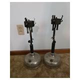 Vintage Coleman Quick-Lite Lamps