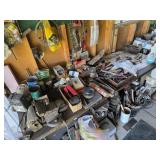 Contents of Garage Workbench Top