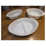Casserole/Serving Dishes Glasbake